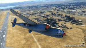 MSFS 2020 Lockheed Livery Mod: Mf_P-38_N80 (Featured)