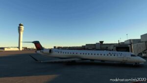 MSFS 2020 Delta Livery Mod: Aerosoft CRJ-900 – Delta Connection/Expressjet Airlines – N138EV (Featured)