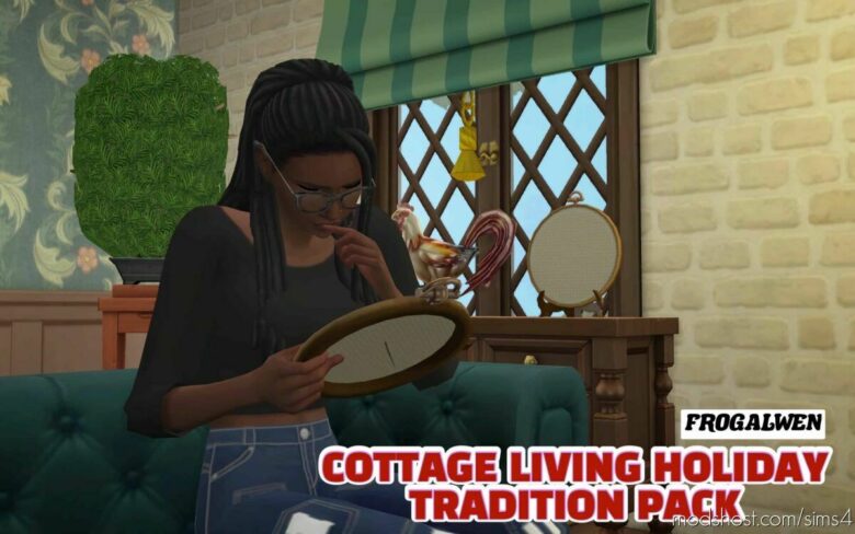 Sims 4 Mod: Cottage Living Holiday Traditions Pack (Featured)