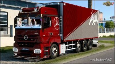 ETS2 Mercedes-Benz Truck Mod: Mercedes Benz Axor 3240 KNG Frigo 1.42 (Featured)