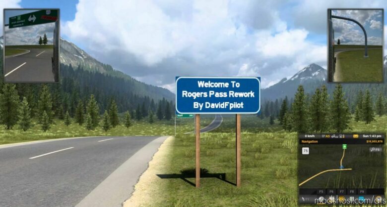 ATS Map Mod: Rogers Pass Rework (Featured)