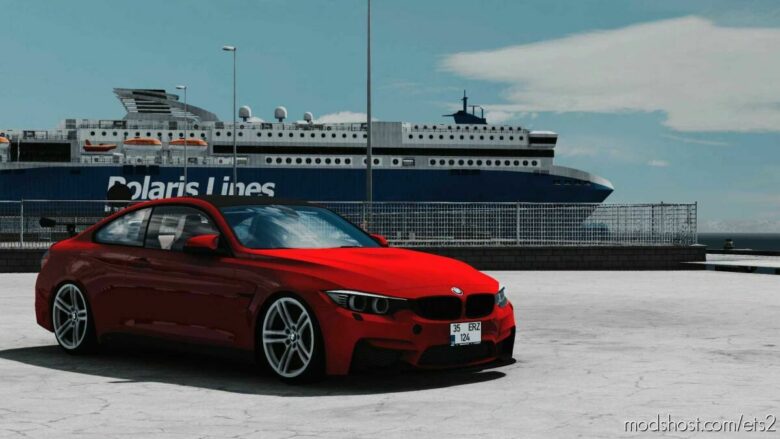 ETS2 BMW Car Mod: M4 FIX NEW Sound 1.42 (Featured)