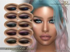 Sims 4 Eyeshadow Makeup Mod: N192 (Featured)