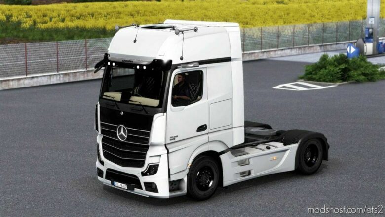 ETS2 BDF Truck Mod: Mercedes Benz NEW Actros 2019 V1.7 1.43 (Featured)