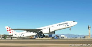 MSFS 2020 A330 Mod: Headwind A330-900 Brussels Airlines “2021 Livery” (Featured)