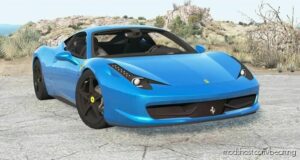 BeamNG Ferrari Car Mod: 458 Italia 2010 V2.0 (Featured)