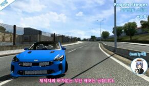 ETS2 Kia Car Mod: Project Stinger V1.42 (Featured)