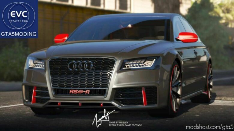 GTA 5 Audi Vehicle Mod: ABT RS8 (Featured)