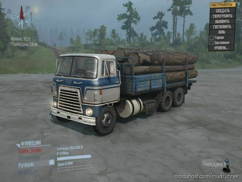 MudRunner International Mod: Transtar 4070 Truck (Featured)