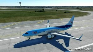 MSFS 2020 737-800 Livery Mod: B73X TUI (Featured)