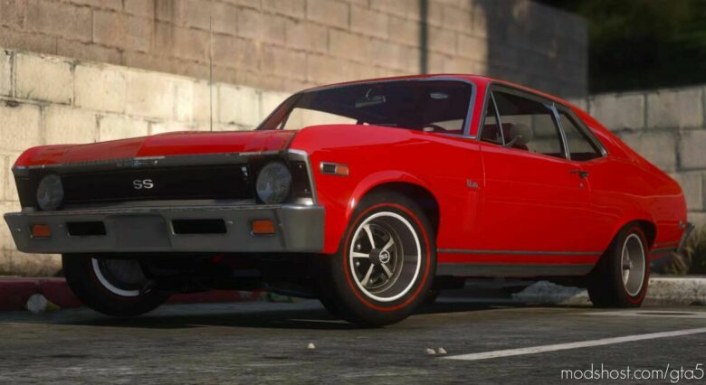 GTA 5 Chevrolet Vehicle Mod: 1969 Chevrolet Nova Pack (Featured)