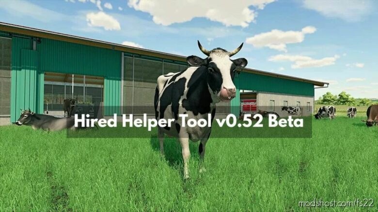 FS22 Script Mod: Hired Helper Tool V0.52 Beta (Featured)