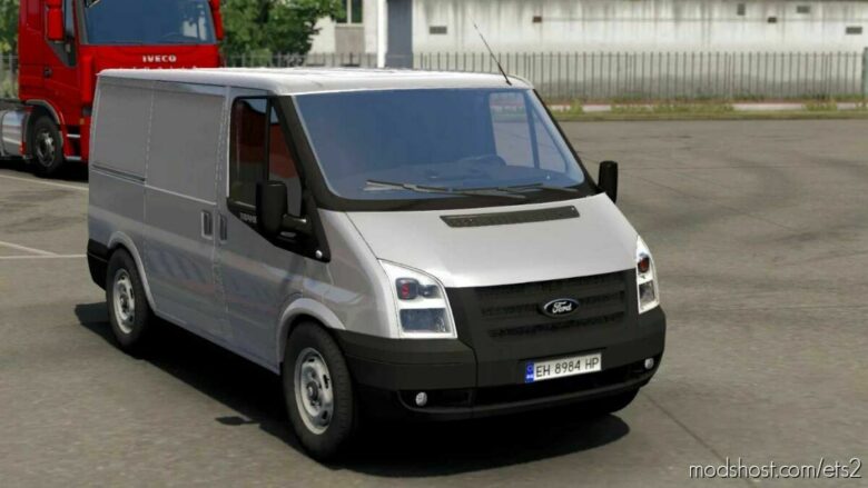 ETS2 Ford Car Mod: Transit MK7 V1R90 1.43 (Featured)