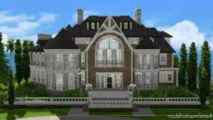 Sims 4 House Mod: Hamptons Mansion – NO CC (Image #2)