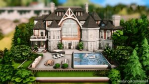 Sims 4 House Mod: Hamptons Mansion – NO CC (Image #16)