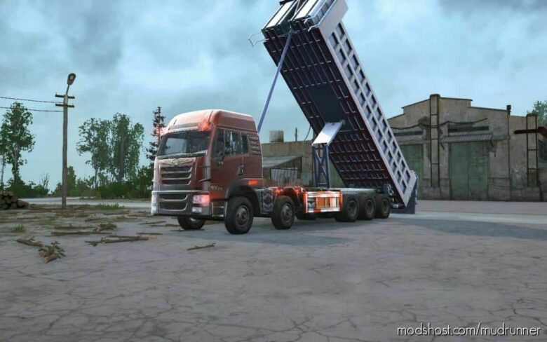 MudRunner Mod: Chinese Dump Truck (Featured)