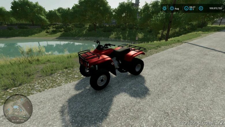 FS22 Vehicle Mod: Honda Fourtrax (Featured)