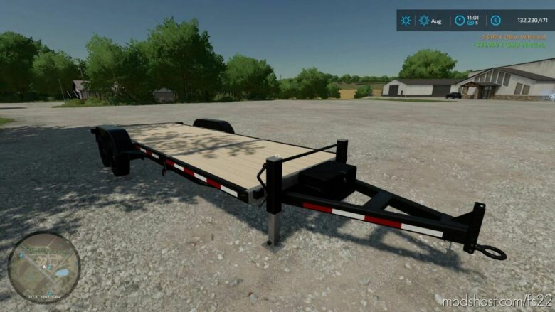 FS22 Mod: Felling Tilt Deck Trailer (Featured)