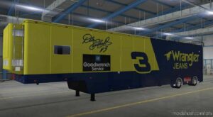 ATS Mod: Nascar Featherlite Trailer Skins 1.42 (Image #2)