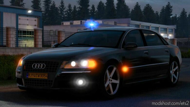 ETS2 Audi Car Mod: A8 D3 V4.1 (Featured)