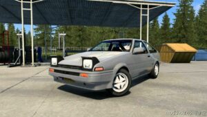 ETS2 Toyota Car Mod: Sprinter Trueno AE86 V2.1 1.43 (Featured)