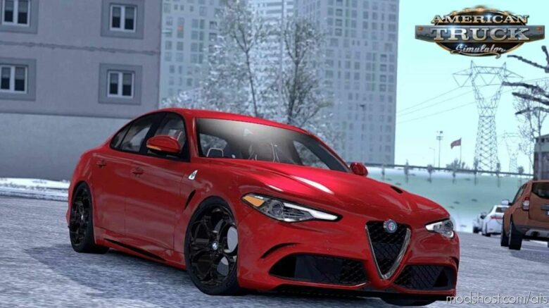 ATS Car Mod: Alfa Romeo Giulia + Interior V1.9 1.43 (Featured)