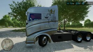 FS22 Scania Truck Mod: R1000 Argent (Image #2)