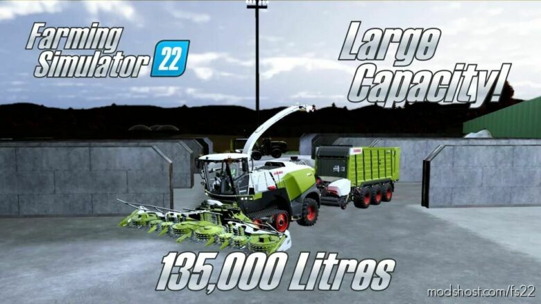 FS22 Claas Trailer Mod: Large Capacity V1.1 (Featured)