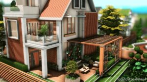 Sims 4 Mod: ECO Modern House – NO CC (Image #3)