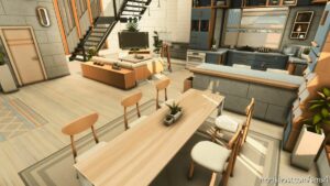 Sims 4 Mod: ECO Modern House – NO CC (Image #6)