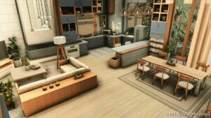 Sims 4 Mod: ECO Modern House – NO CC (Image #7)