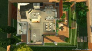 Sims 4 Mod: ECO Modern House – NO CC (Image #13)