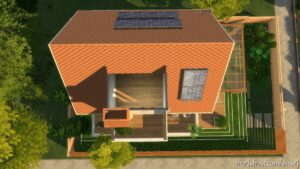 Sims 4 Mod: ECO Modern House – NO CC (Image #15)