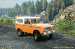 SnowRunner Ford Car Mod: 1975 Ford Bronco (Image #2)