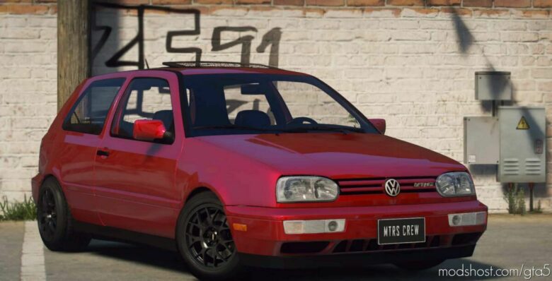 GTA 5 Volkswagen Vehicle Mod: 1998 Volkswagen Golf MK3 GTI VR6 V1.1 (Featured)