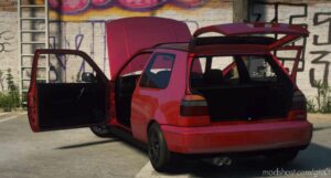 GTA 5 Volkswagen Vehicle Mod: 1998 Volkswagen Golf MK3 GTI VR6 V1.1 (Image #3)