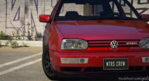 GTA 5 Volkswagen Vehicle Mod: 1998 Volkswagen Golf MK3 GTI VR6 V1.1 (Image #6)