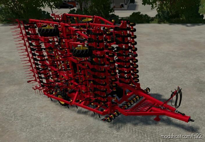 FS22 Plough Mod: Vaederstad NZ Ultimate 2545 – Square Plow V1.1 (Featured)