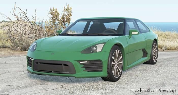 BeamNG Hirochi Car Mod: SBR4 V6 Engine V1.0.1 (Featured)