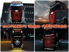 ETS2 Scania Part Mod: R-S Addons V5.8 1.42 (Featured)