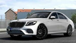 ETS2 Mercedes-Benz Car Mod: Mercedes Benz S400D 4Matic 2019 V4.2 1.43 (Featured)