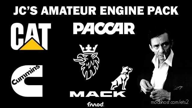 ETS2 Engines Part Mod: JC’S Amateur Engine Pack 1.42 – 1.43 (Featured)