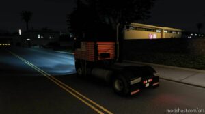 ATS Headlights Part Mod: Xenon Lights Blue V1.43 (Image #3)