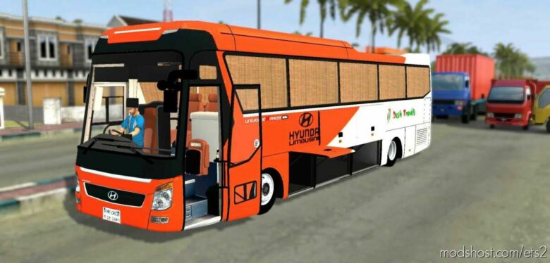 ETS2 Hyundai Mod: Universe Express Noble For Bussid (Featured)