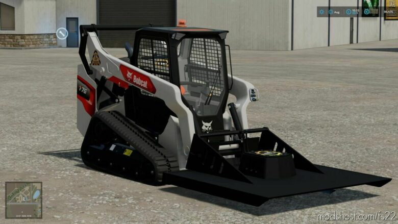 FS22 Mod: Skid Steer Mower (Featured)