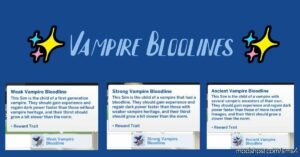 Sims 4 Trait Mod: Vampire Bloodlines (Featured)