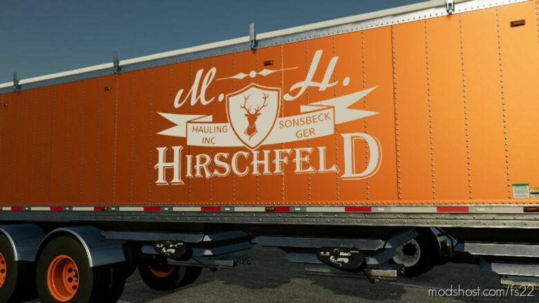 FS22 Mod: US Trailer – Distinction Triple Hoper 1.0 (Featured)