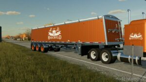 FS22 Mod: US Trailer – Distinction Triple Hoper 1.0 (Image #2)