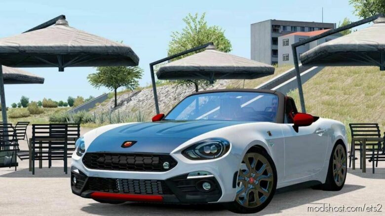 ETS2 Fiat Car Mod: 124 Spider (Abarth) V1R90 1.43 (Featured)