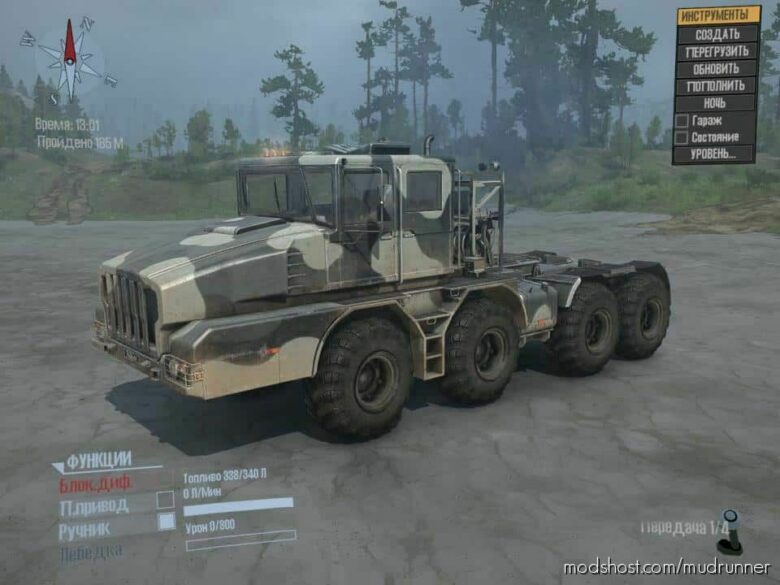 MudRunner Mod: Kolob 74941 Truck (Featured)